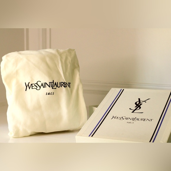 Yves Saint Laurent Vintage Envelope Convertible Crossbody EUC - Picture 4 of 16